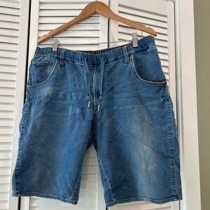 Men's Stylish Blue Denim Shorts